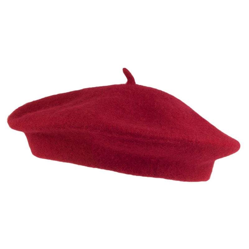Jaxon & James Kids Wool Beret Red Wholesale Pack Prepack
