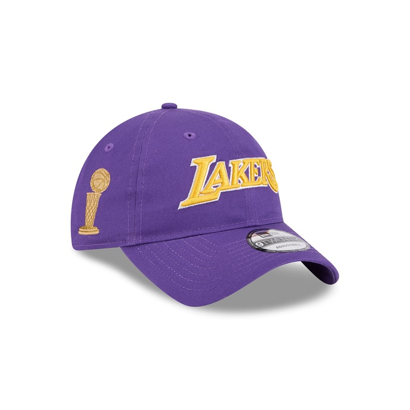 Los Angeles Lakers Championship Pack 9TWENTY Adjustable Hat One Size