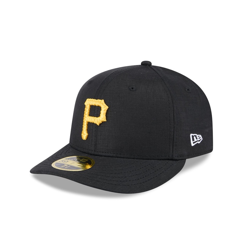 Pittsburgh Pirates Snake Scale Logo Low Profile 59FIFTY Fitted Hat 7
