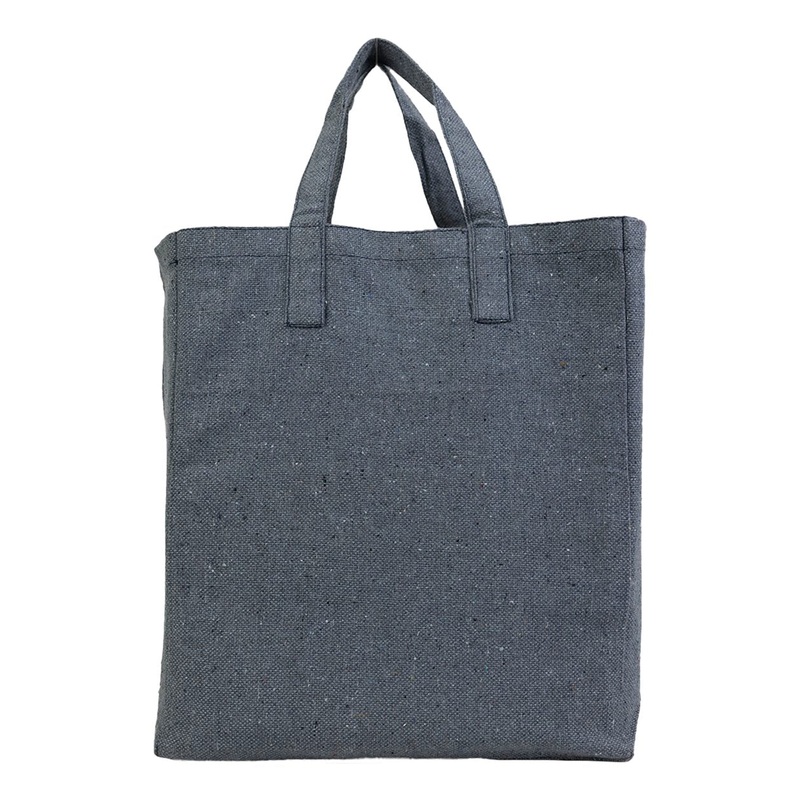 Q-Tees S900 Sustainable Grocery Bag Black
