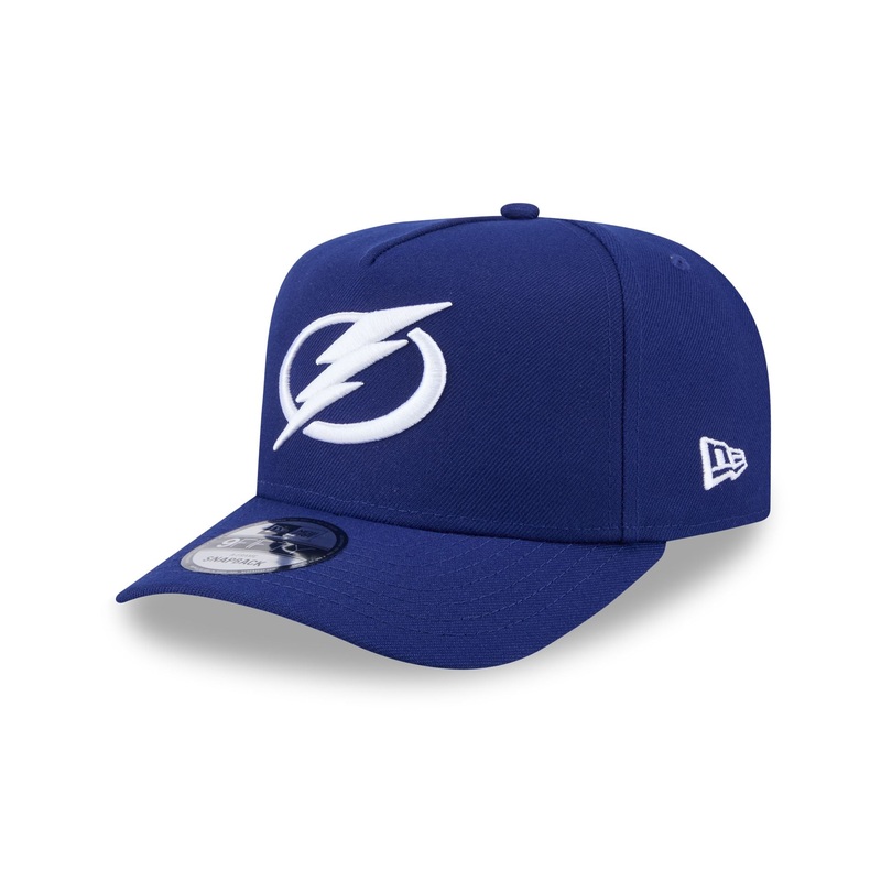 Tampa Bay Lightning Team 9FIFTY A-Frame Snapback Hat One Size