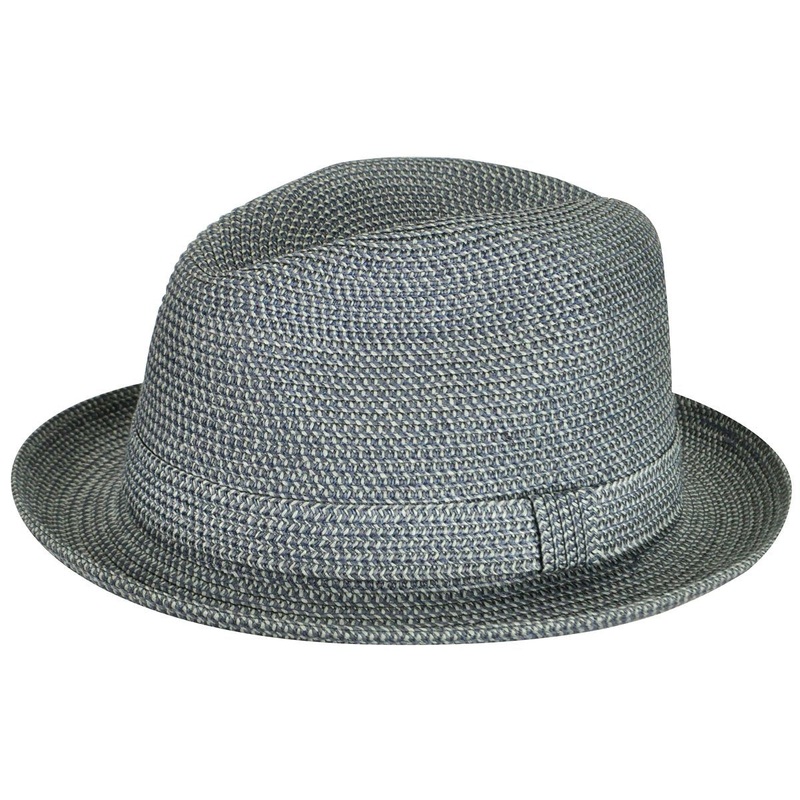 Theo Braided Fedora Navy Multi S