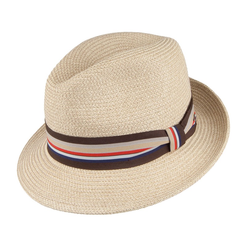 Bailey Hats Salem Fedora Hat – Natural S