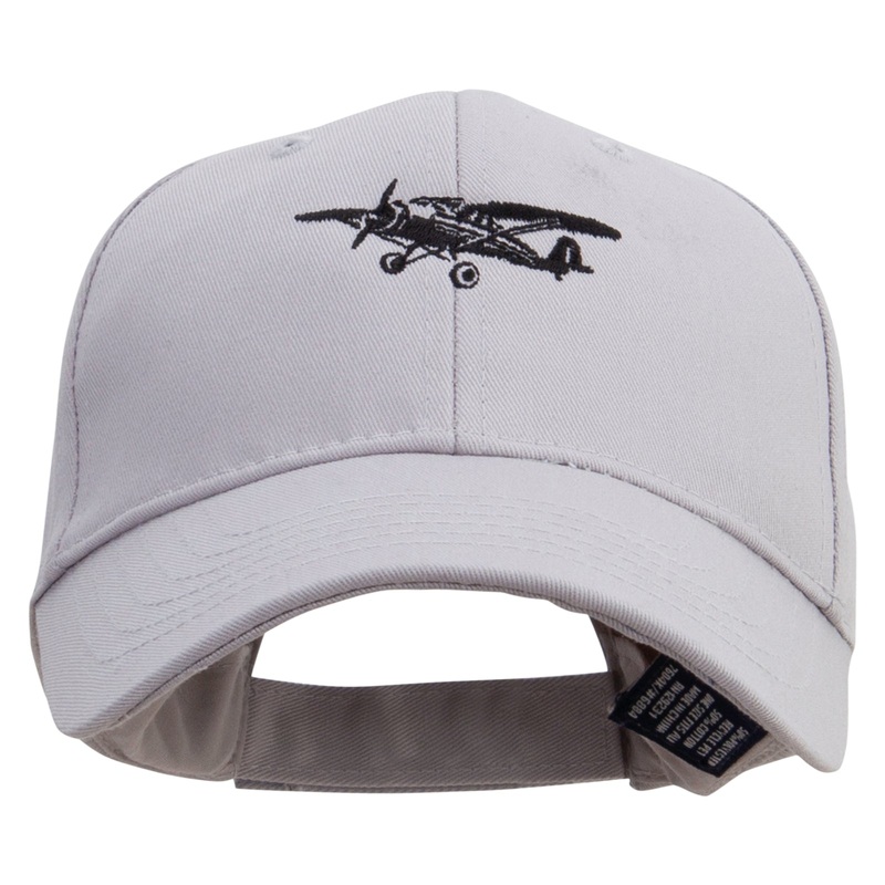 Ethereal Aviation Embroidered Low Profile Structured Cap Grey One Size