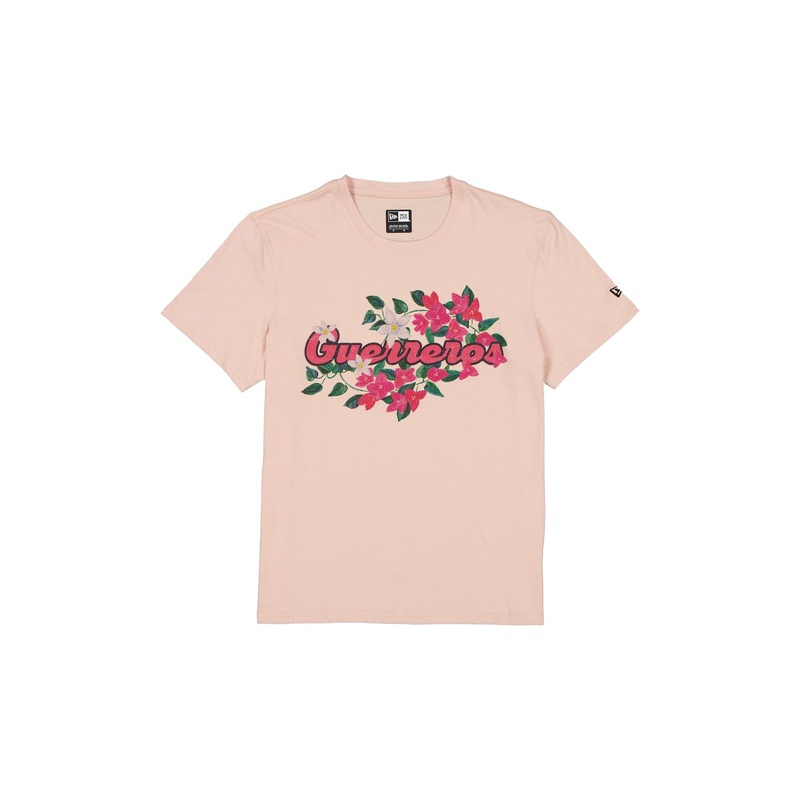 Guerreros de Oaxaca Pale Pink Floral T-Shirt S