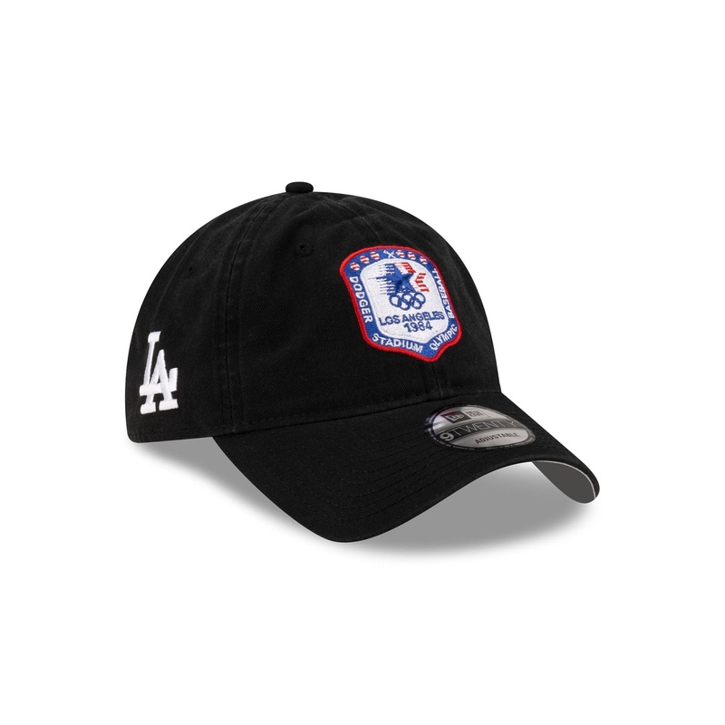 Los Angeles Dodgers 1984 Olympics Black 9TWENTY Adjustable Hat One Size
