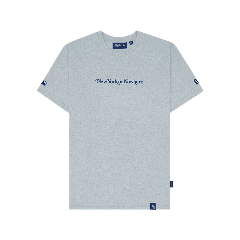 New York or Nowhere x New York Yankees Gray T-Shirt S