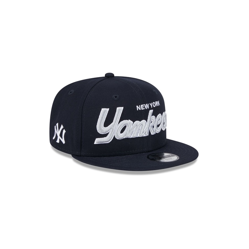 New York Yankees Script Kids 9FIFTY Snapback Hat One Size