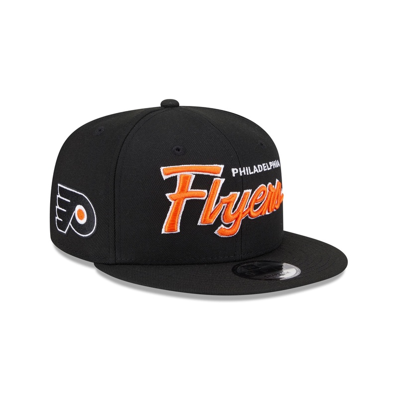 Philadelphia Flyers Script 9FIFTY Snapback Hat One Size