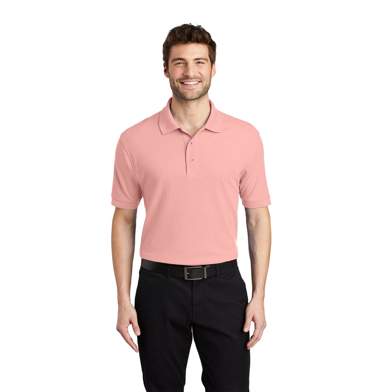 Port Authority K500 Silk Touch Polo – Light Pink Light Pink XS