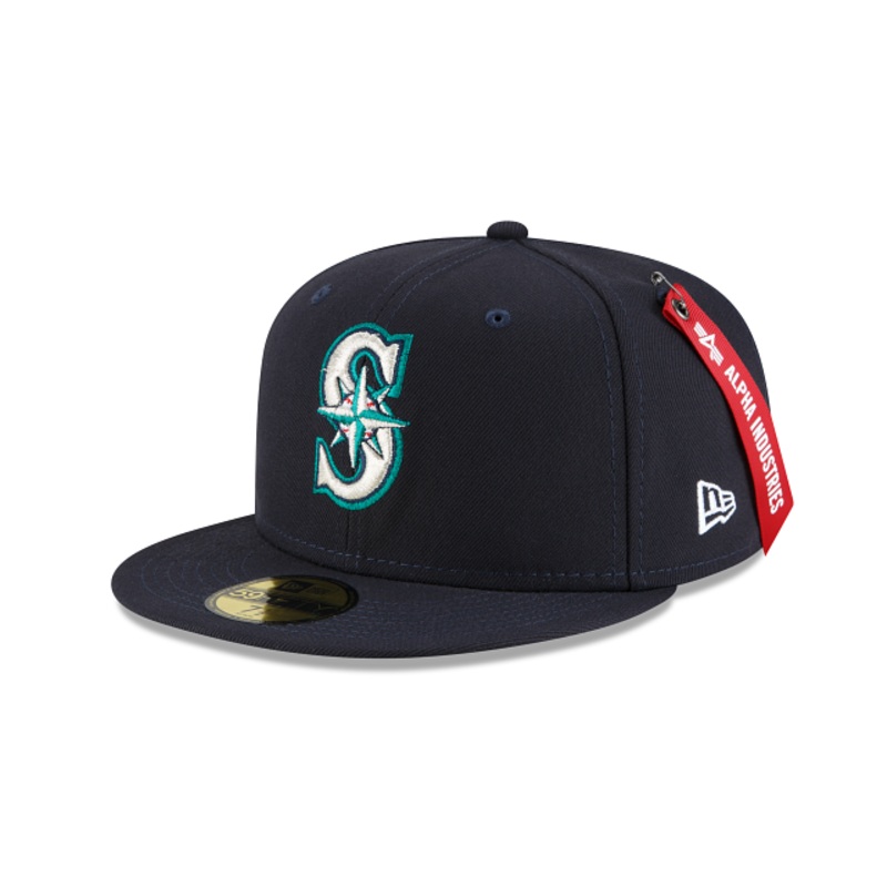 Alpha Industries X Seattle Mariners 59FIFTY Fitted Hat 7