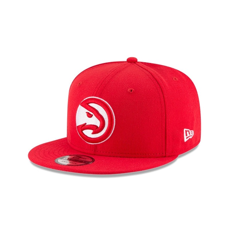 Atlanta Hawks Basic 9FIFTY Snapback Hat One Size