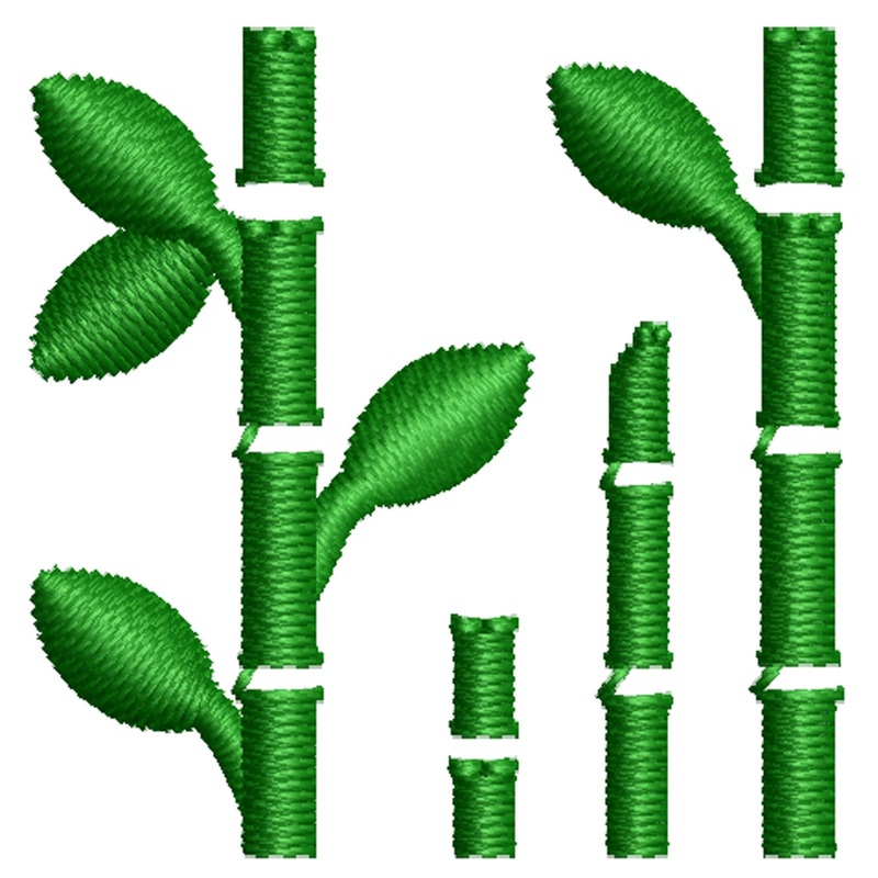 China Bamboo Symbols China Bamboo Symbols One Size