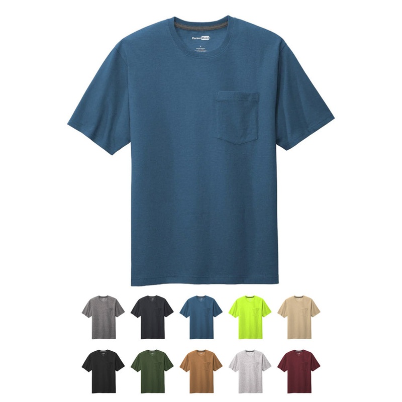 CornerStone Workwear Pocket Tee CS430 Black S