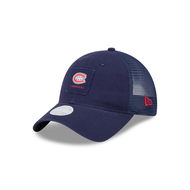 Montreal Canadiens Women’s Square Stitch 9TWENTY Trucker Hat One Size