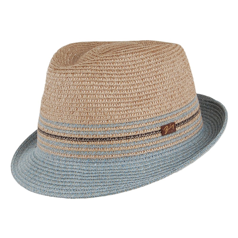 Bailey Hats Hooper Toyo Trilby Hat – Natural S