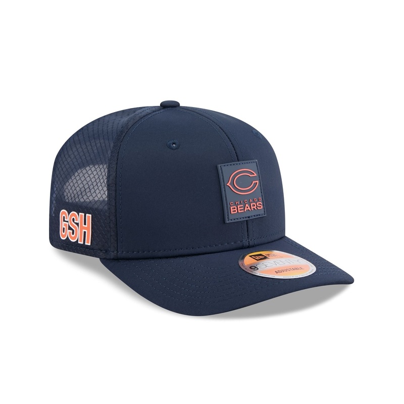 Chicago Bears 2025 Sideline Hot Weather 9SEVENTY Trucker Hat One Size
