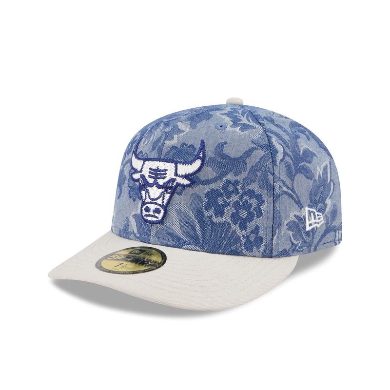 Chicago Bulls Two-Tone Denim 59FIFTY Fitted Hat 7
