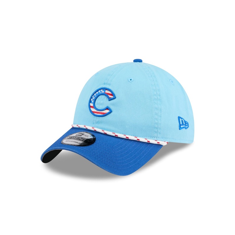 Chicago Cubs Independence Day 2025 9TWENTY Adjustable Hat One Size