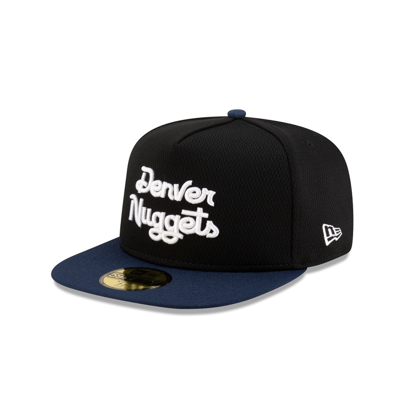 Denver Nuggets Dashmark Mesh 59FIFTY A-Frame Fitted Hat 7