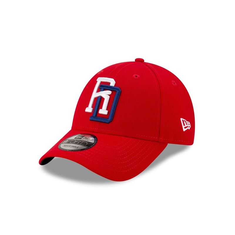 Dominican Republic Red 9FORTY Snapback Hat One Size