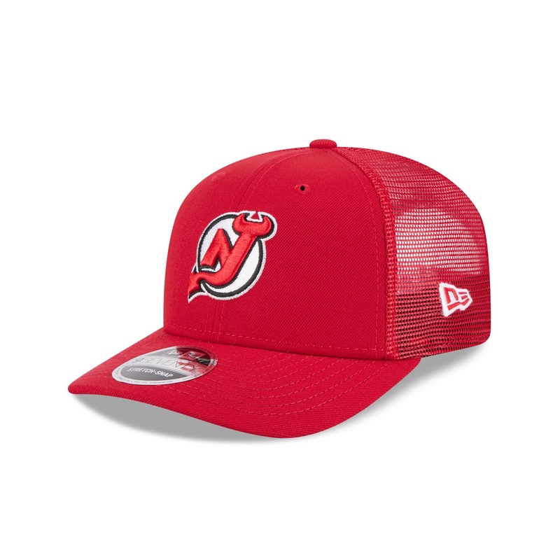 New Jersey Devils Simple 9SEVENTY Trucker Hat One Size