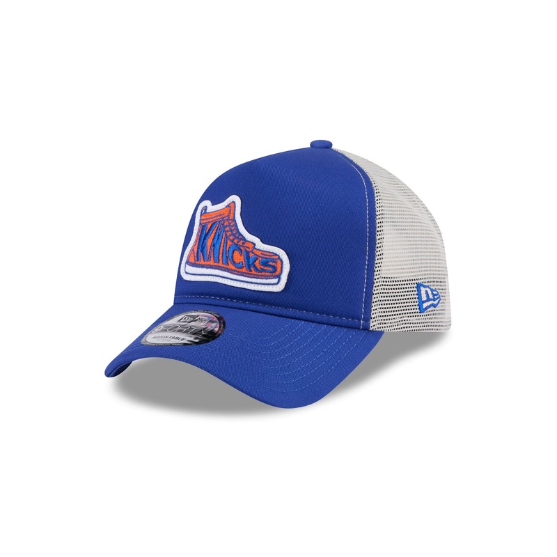 New York Knicks 2025 All-Star Game Fan Pack 9FORTY A-Frame Trucker Hat One Size