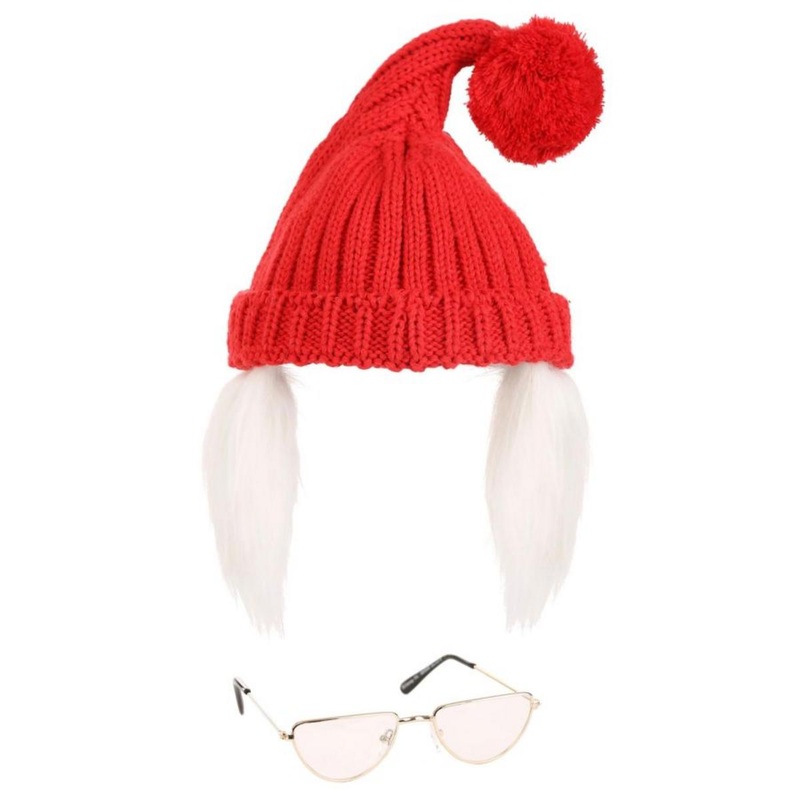 Peter Pan Mr. Smee Hat and Glasses Kit MULTI ONE SIZE FITS MOST