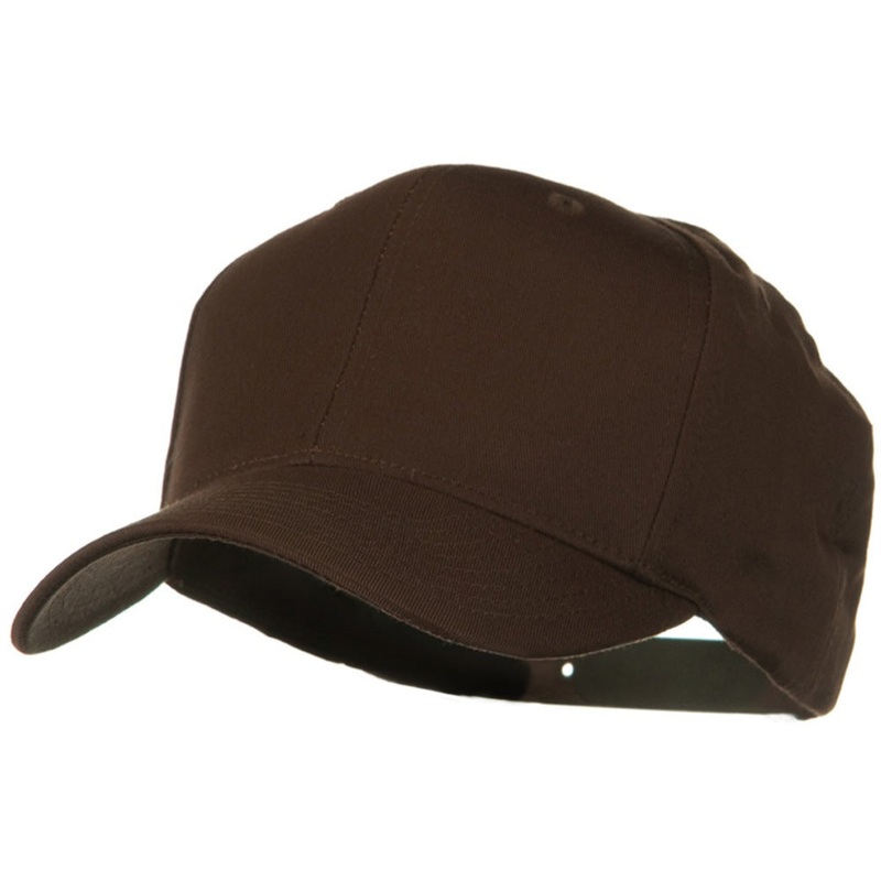 Solid Cotton Twill Pro Style Cap Royal One Size