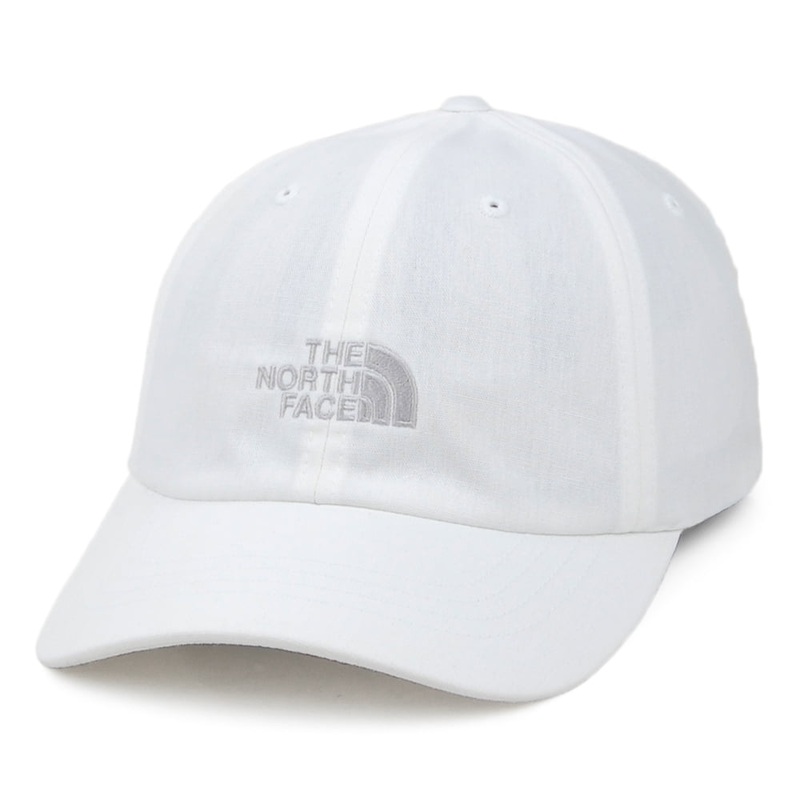 The North Face Hats Norm Cotton Baseball Cap – White Adjustable
