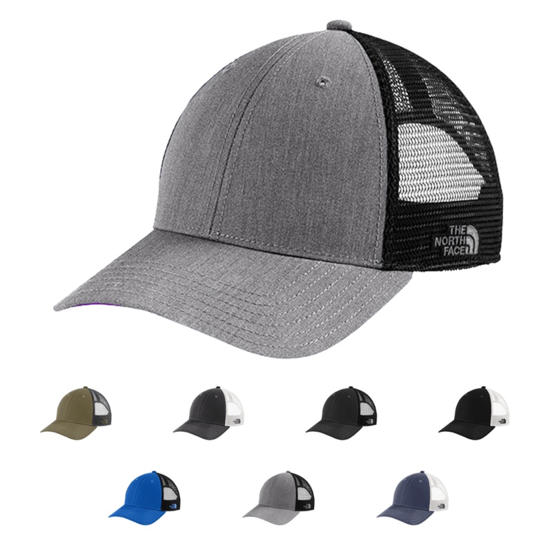 The North Face Ultimate Trucker Cap NF0A4VUA Asphalt Grey/TNF White