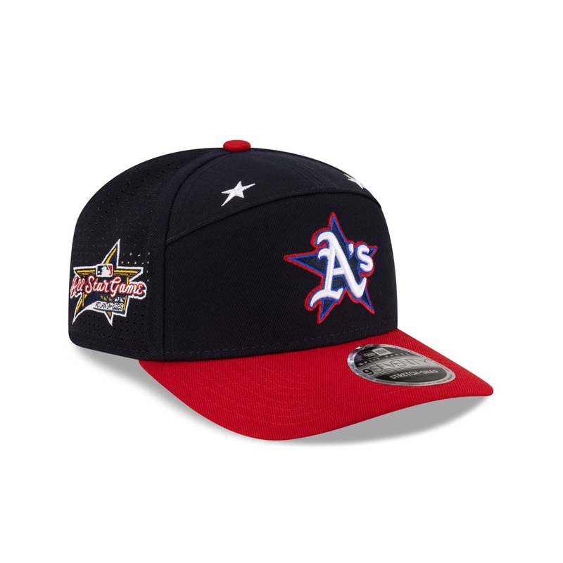 Athletics 2025 All-Star Game Workout Split Panel 9SEVENTY Stretch-Snap Hat One Size