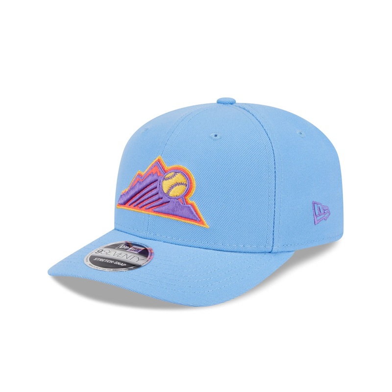 Colorado Rockies City Connect 9SEVENTY Stretch-Snap Hat One Size