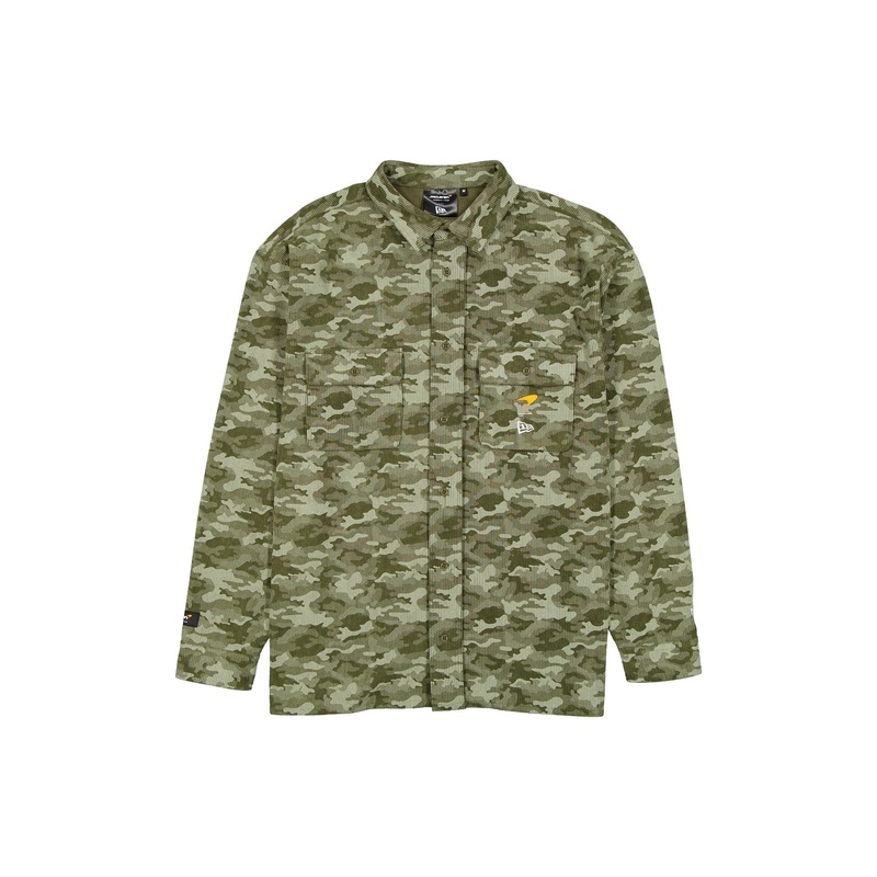 McLaren Formula 1 Team Green Camo Long Sleeve Shirt S