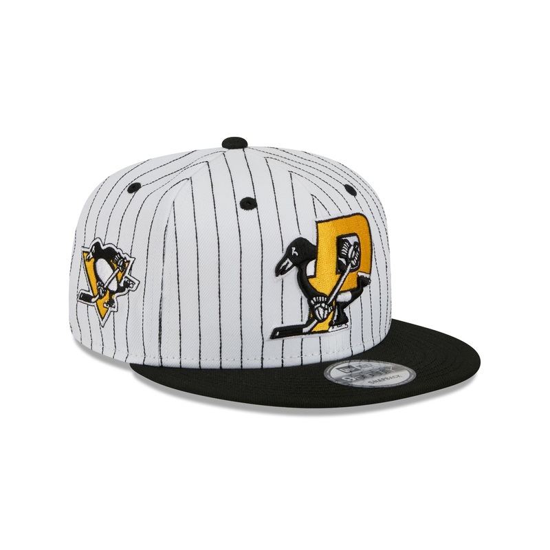 Pittsburgh Penguins Deceptor Pinstripe 9FIFTY Snapback Hat One Size