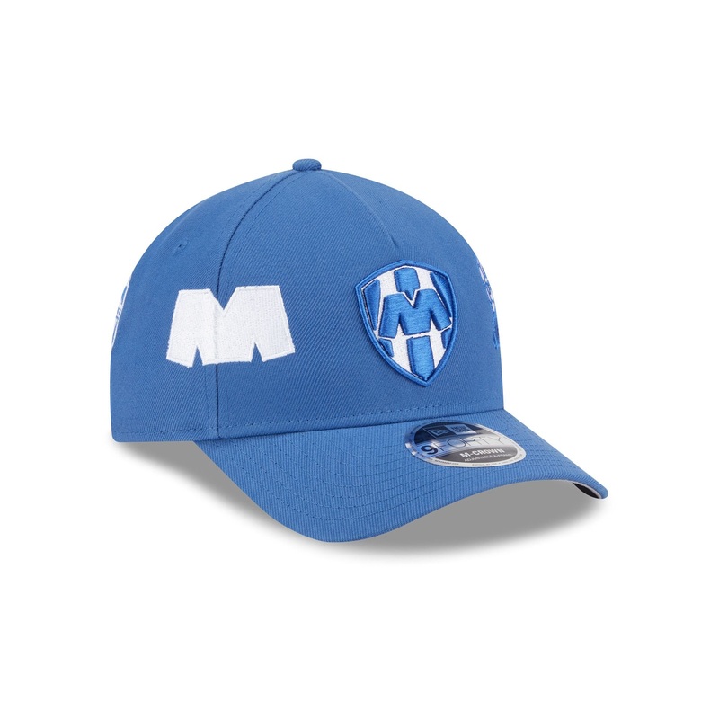 Rayados Indigo 9FORTY M-Crown A-Frame Trucker Hat One Size