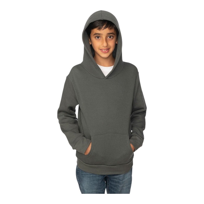 Royal Apparel Youth Fashion Fleece Pullover Hoodie  Style 3229 Made in USA 50/50 Pine S