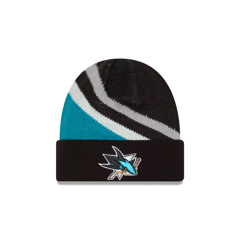 San Jose Sharks NHL Pack Cuff Knit Hat One Size