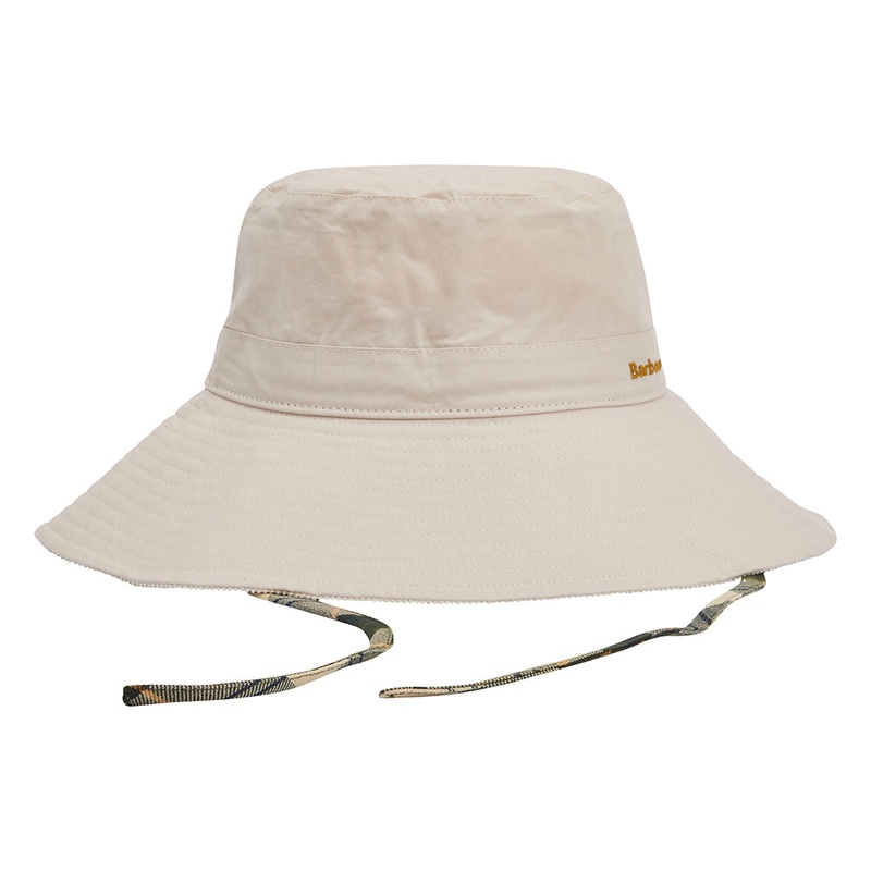 Barbour Hats Mya Cotton Wide Brim Sun Hat – Oatmeal S