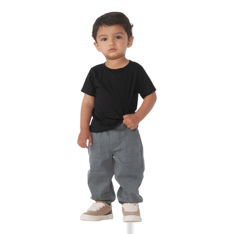 BELLA+CANVAS 3001B Infant Jersey Short Sleeve Tee Black 36