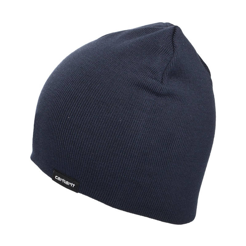 Carhartt WIP Hats Scripter Beanie Hat – Navy Blue 1-Size