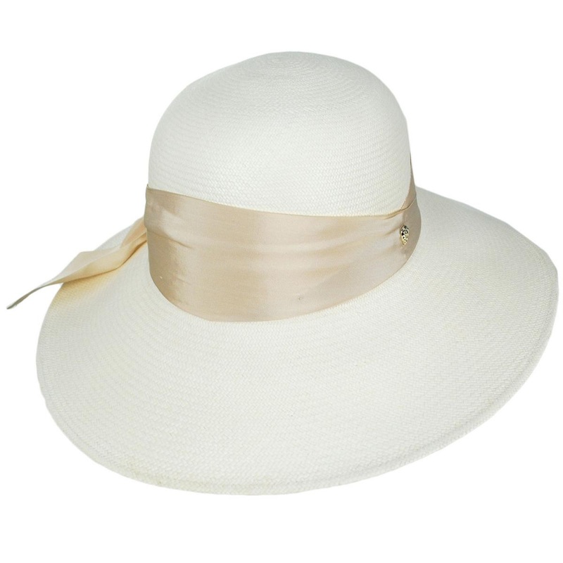 Dusk Panama Straw Sun Hat CHALK/SAND ONE SIZE FITS MOST