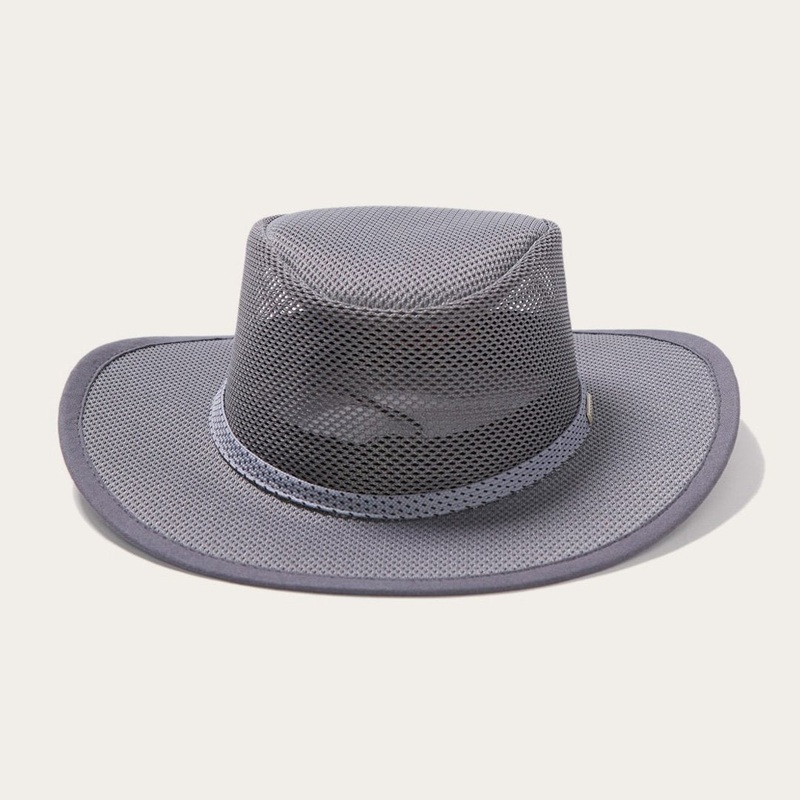 Grand Canyon Mesh Safari Hat Charcoal S