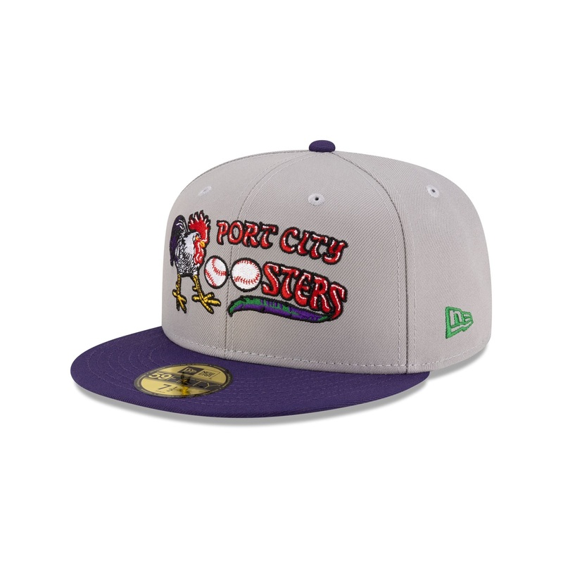 Just Caps Hometown Port City Roosters 59FIFTY Fitted Hat 7