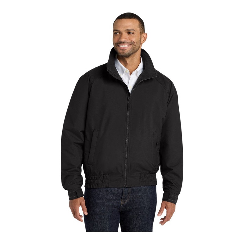Port Authority J329 Lightweight Charger Jacket True Black XS