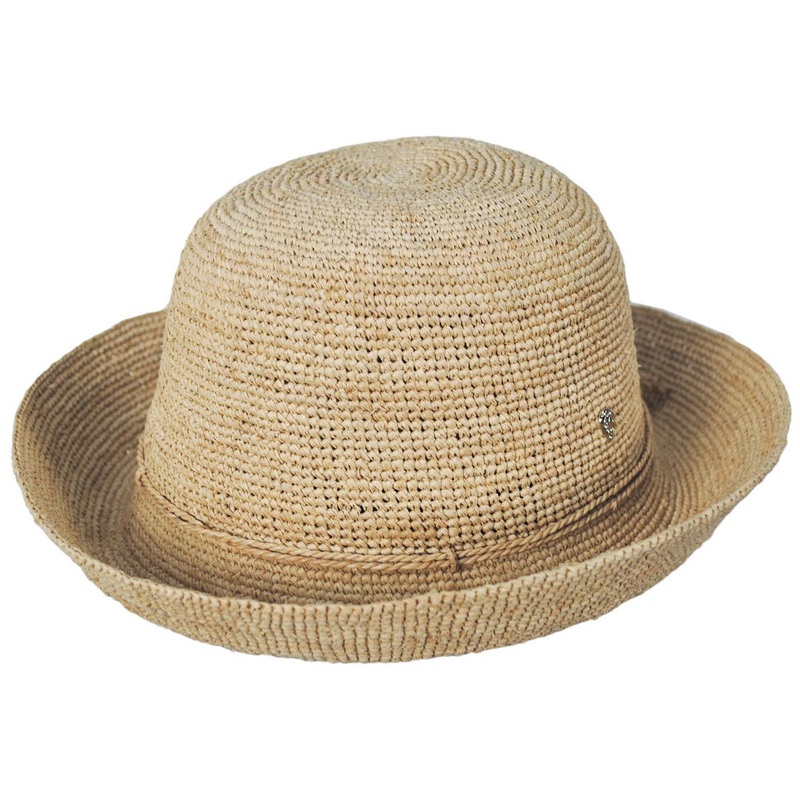 Provence 8 Raffia Straw Sun Hat NOUGAT ONE SIZE FITS MOST