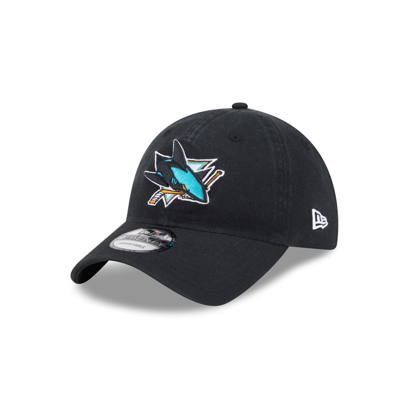 San Jose Sharks Team Tag 9TWENTY Adjustable Hat One Size