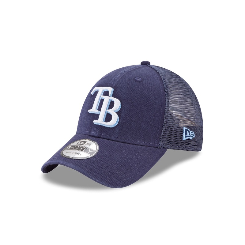 Tampa Bay Rays 9FORTY Trucker Hat One Size