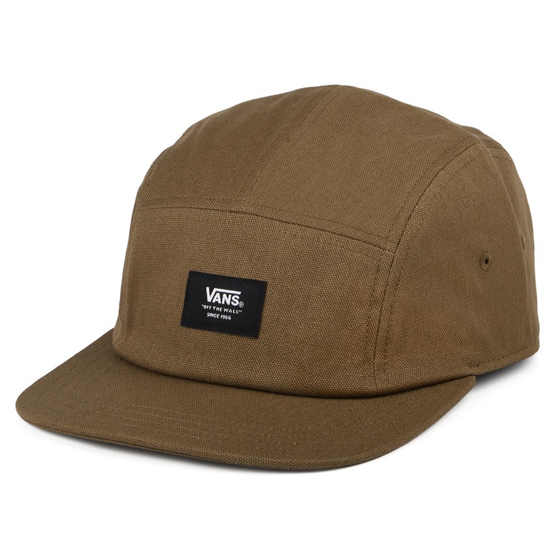 Vans Hats Easy Patch 5 Panel Cap – Coffee Adjustable
