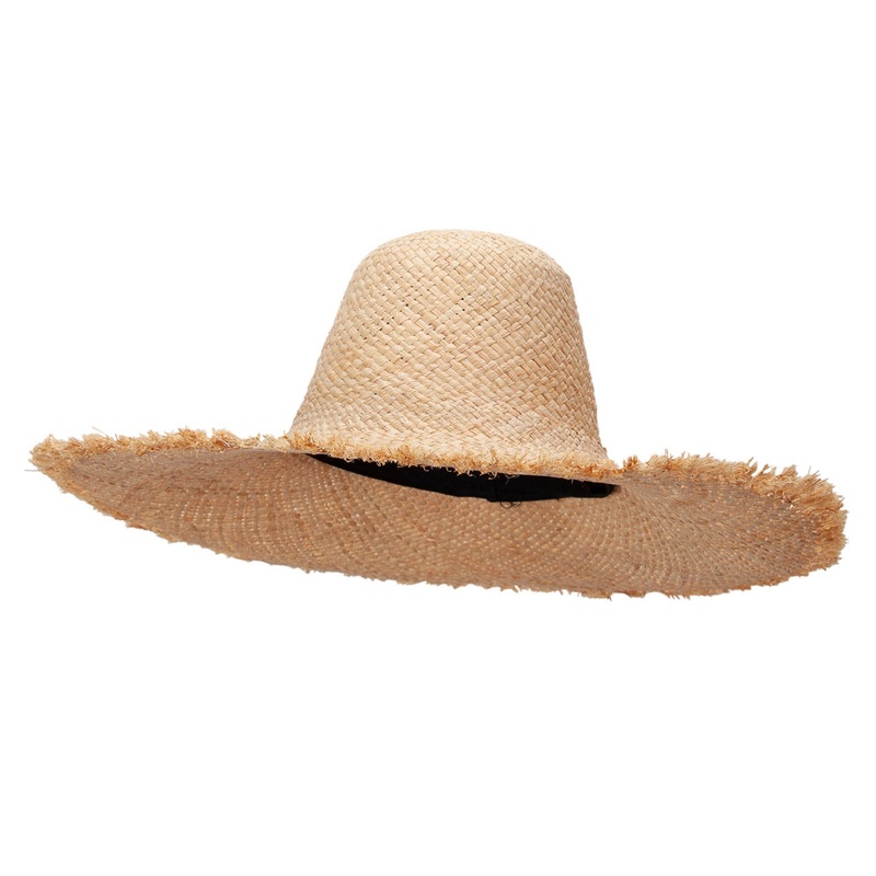 Women’s Hat Natural Raffia Natural One Size
